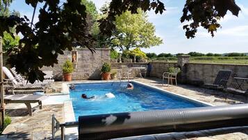 Seasonal outdoor pool
