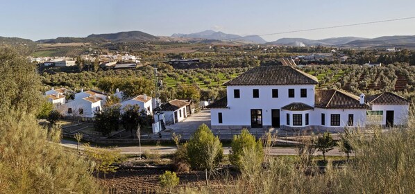 Entrada de la propiedad
