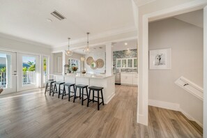 Interior - 5 O'Clock Somewhere: Dog Friendly Canal Front, Elevator, Pool, Beach 2 Blocks by Anna Maria Life (Anna Maria)