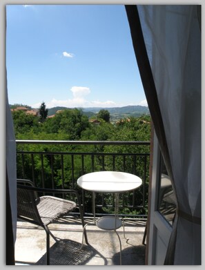Romantic Double Room, Multiple Beds | Balcony