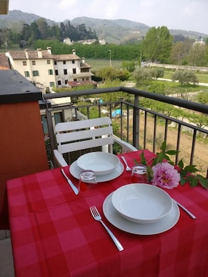 Penthouse | Balcony - Oleaclub Locazione Turistica (Maser)