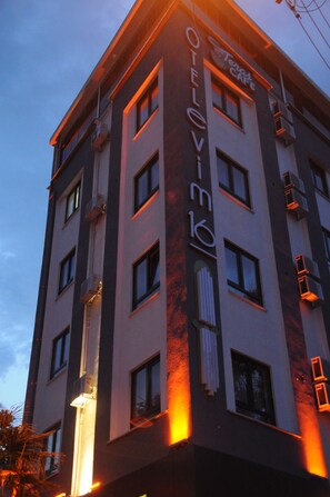 Front of property - evening/night