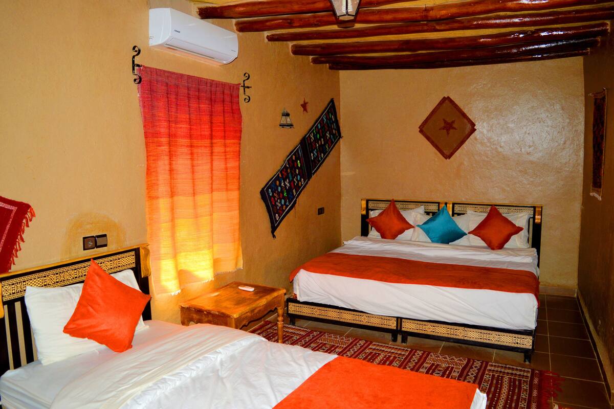 Comfort Quadruple Room, Multiple Beds, Non Smoking | Blackout curtains, soundproofing, iron/ironing board (on request)