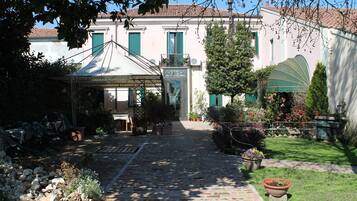 Blick von der Unterkunft