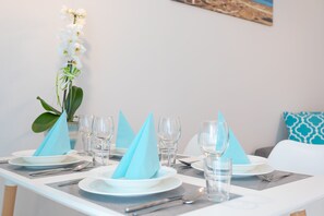 Dining - Vacation apartment by the sea, vacation on the island of Usedom, Apartment LAGUNA (Swinoujscie)