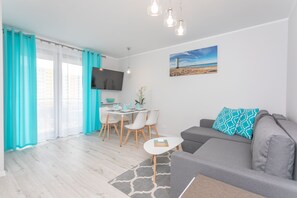 TV - Vacation apartment by the sea, vacation on the island of Usedom, Apartment LAGUNA (Swinoujscie)