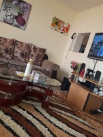 Una televisión de pantalla plana, Netflix