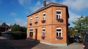 Majoituspaikan julkisivu