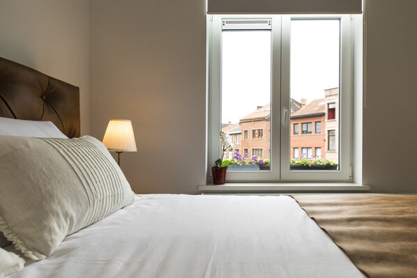 Deluxe Double Room, 1 King Bed | View from room - B&B Daya (Leuven)