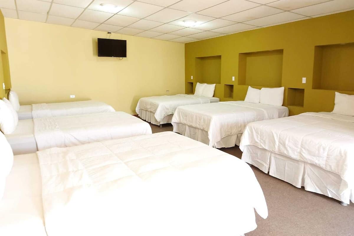 Family Double Room (Up to 12 Guests) | Premium bedding, down duvets, pillow-top beds, minibar