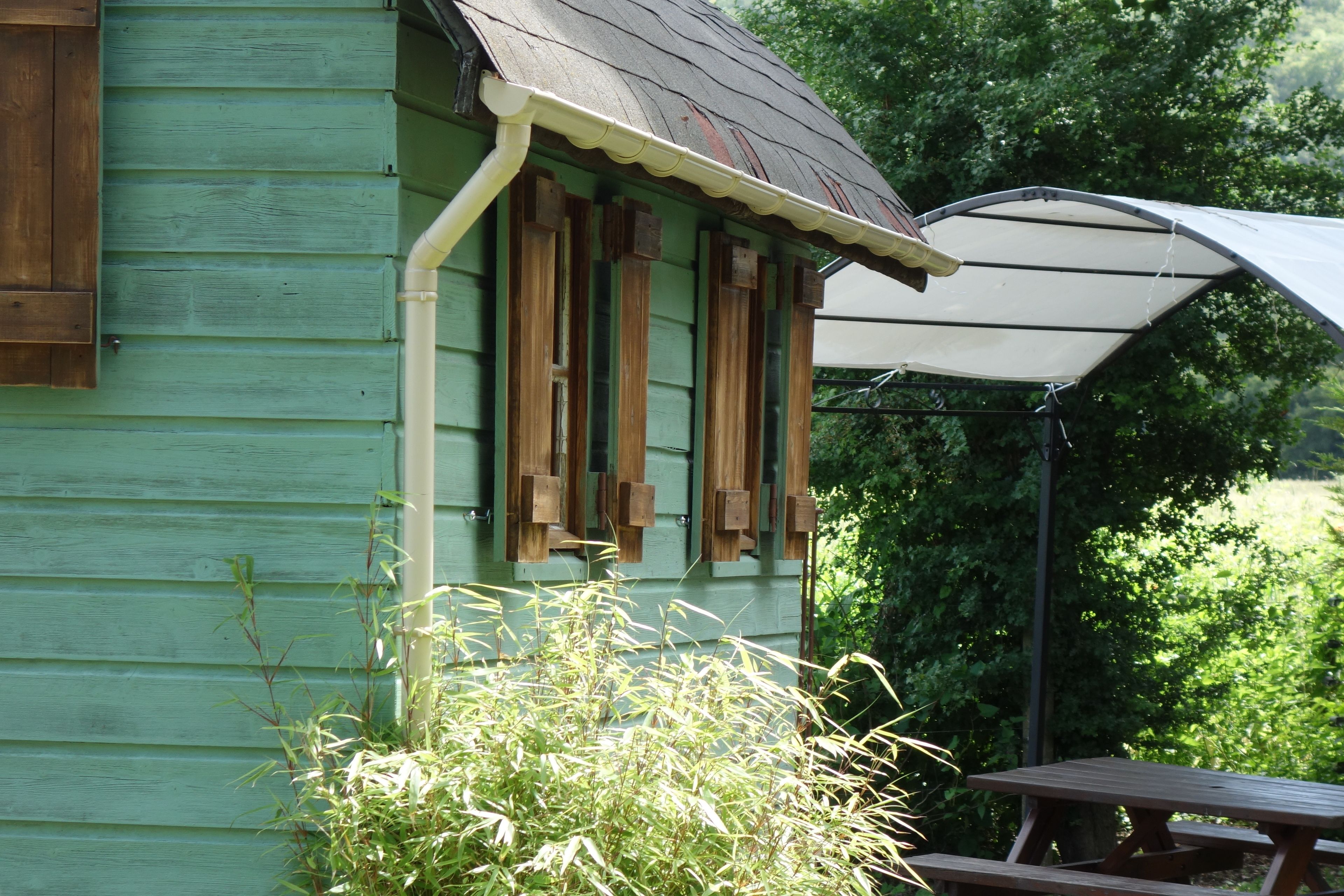 Trailer 'La Marie-Jeanne' | Terrace/patio