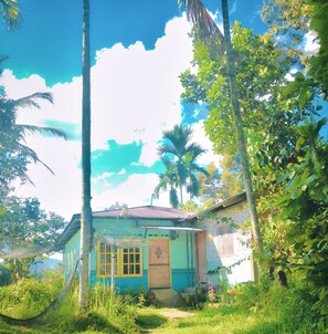 Façade de l’hébergement