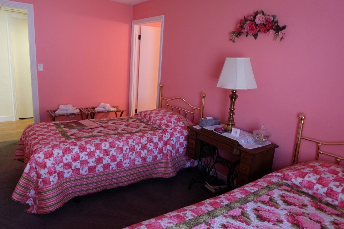 Hydrangea Room | Individually decorated, individually furnished, free WiFi, bed sheets