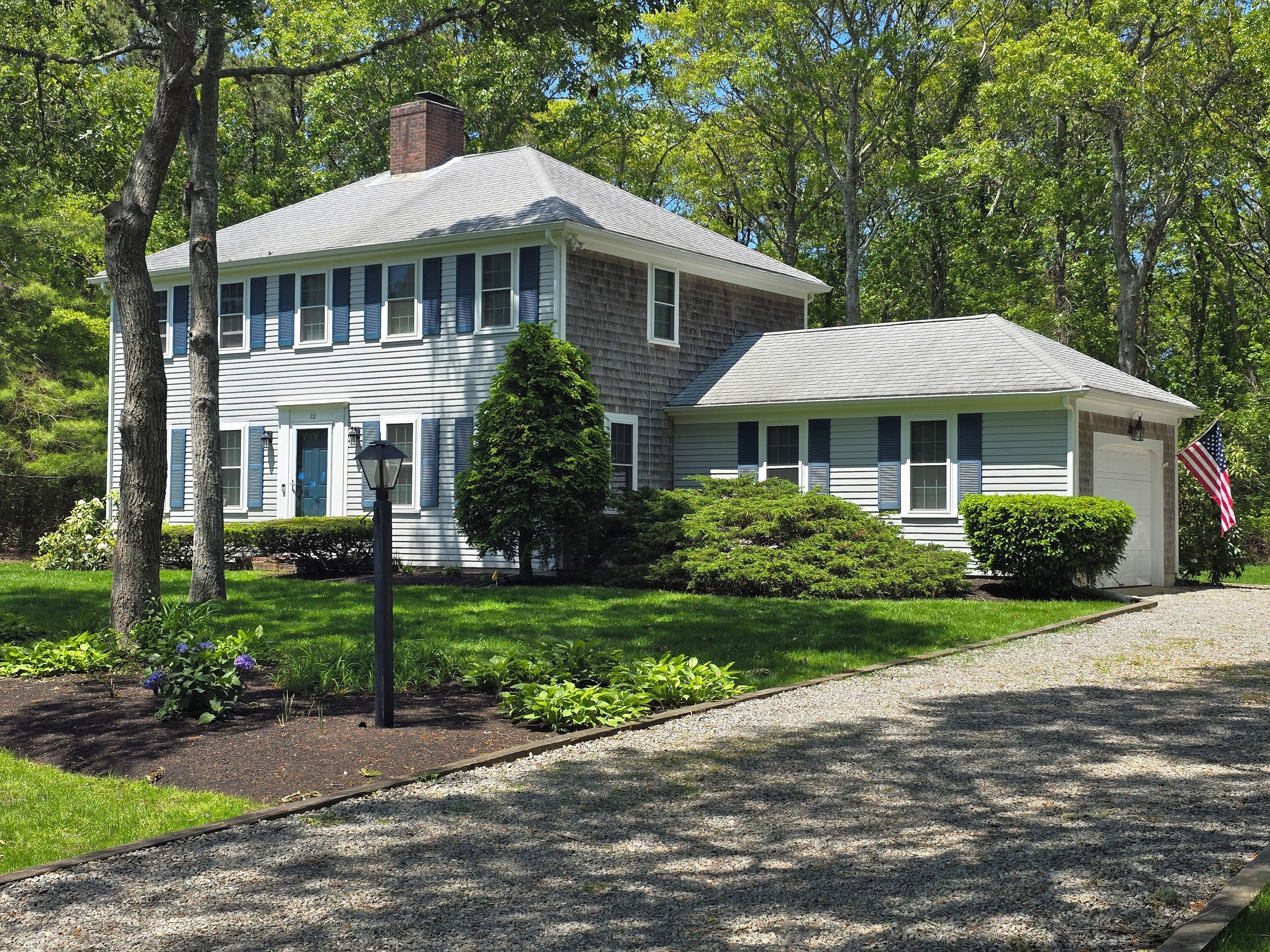 Our home!  New landscaping and spinklers in 2025!