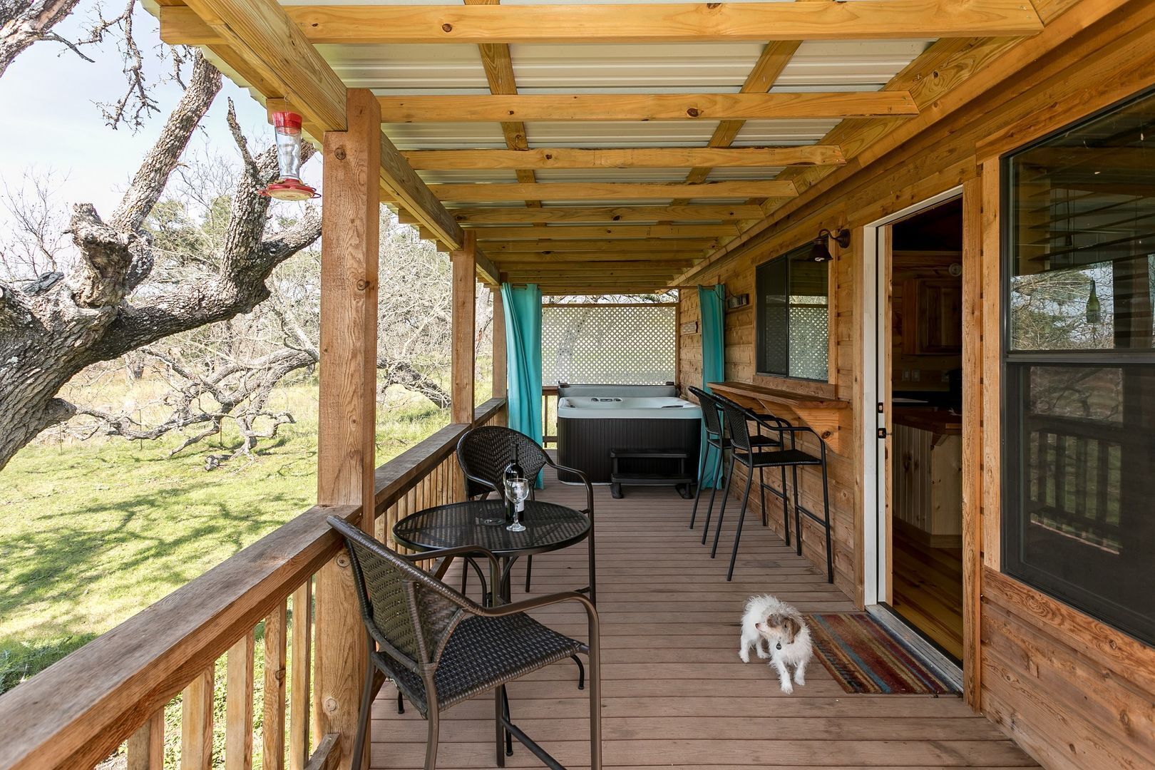 Live Oak Creek Cabins- Nick's Cabin | Hot Tub | Pet-Friendly