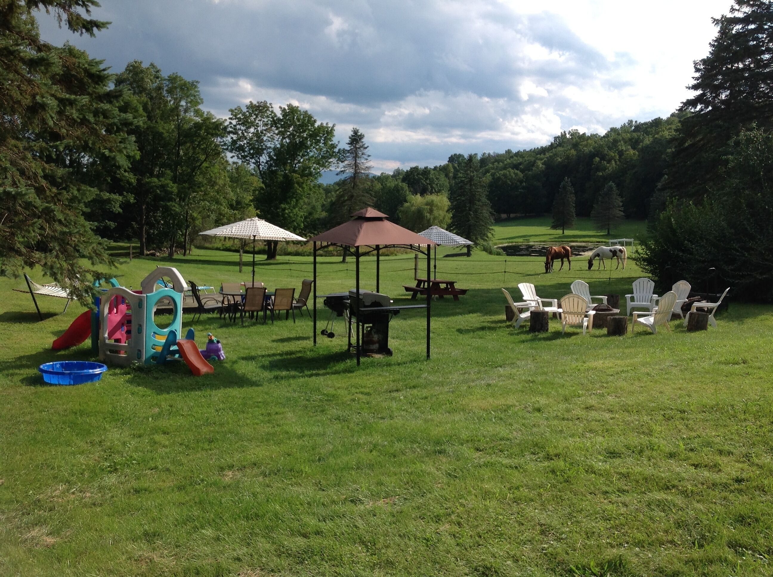 Enceinte de l’hébergement