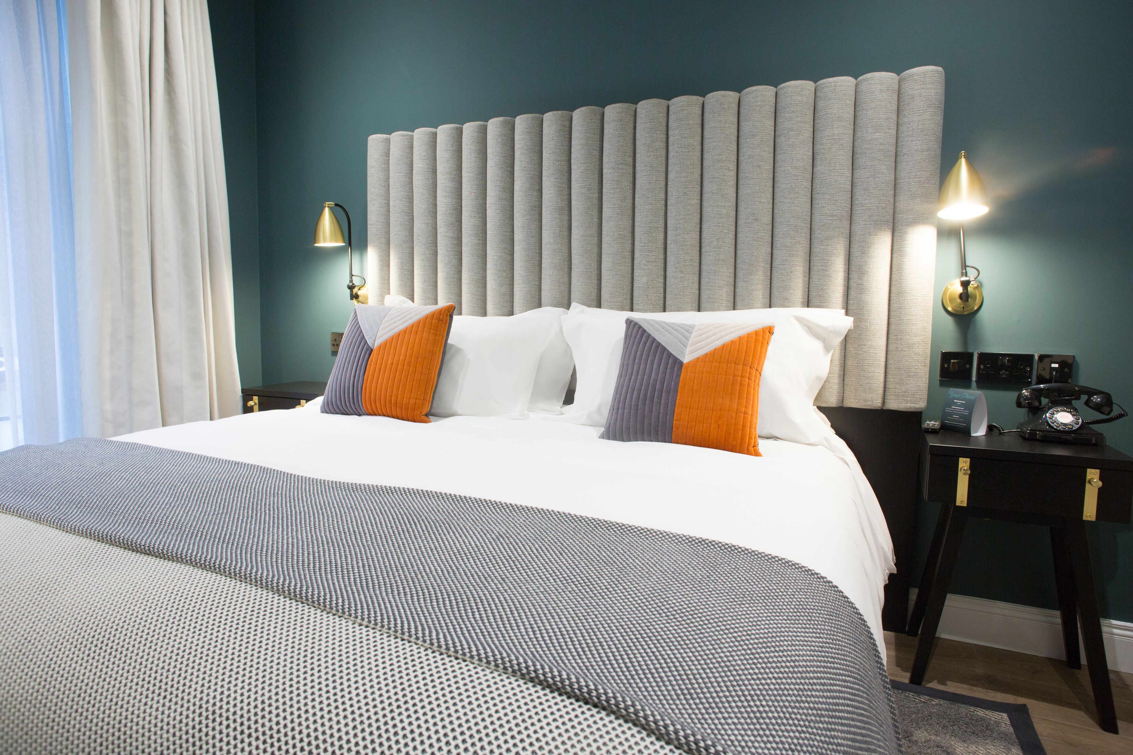 Habitación ejecutiva con 1 cama doble o 2 individuales (Elegant ) | Caja fuerte, escritorio, cortinas opacas y sistema de insonorización