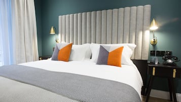 Habitación ejecutiva con 1 cama doble o 2 individuales (Elegant ) | Caja fuerte, escritorio, cortinas opacas y sistema de insonorización