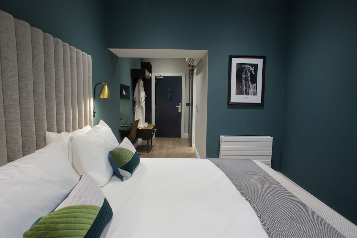 In-room safe, desk, blackout curtains, soundproofing