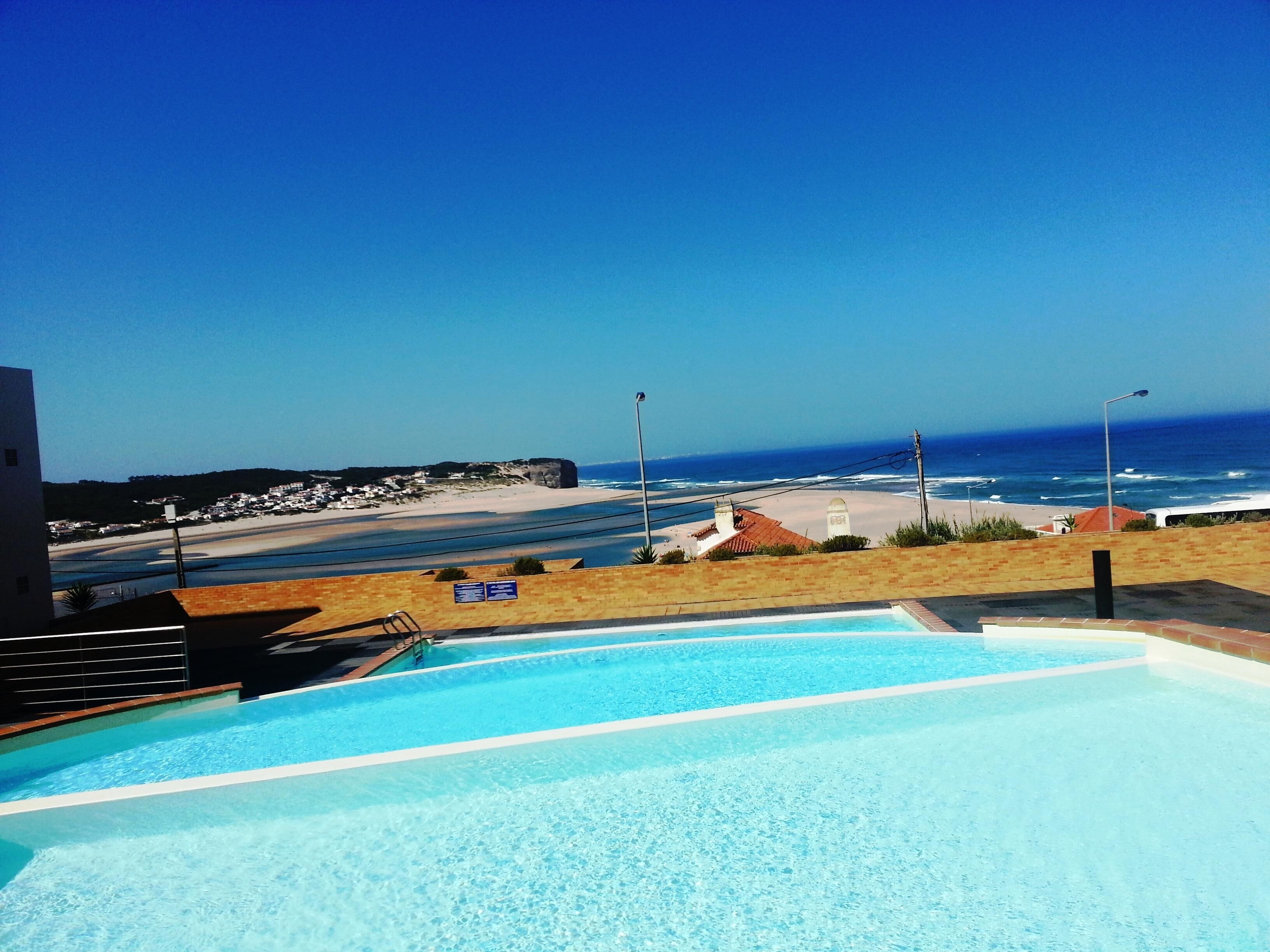 Outdoor pool, an infinity pool