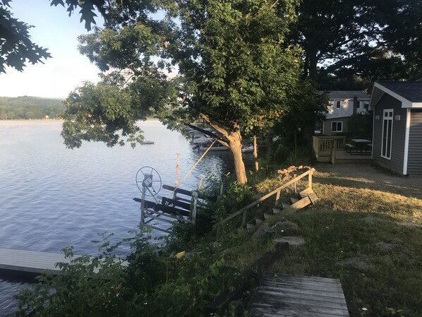 Property grounds - "Ron golden pond" is a place to make memories, a special home with great energy. (Bradford)