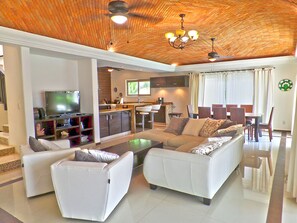 Villa, 4 Bedrooms | Living room | Flat-screen TV - Villa Iich Naj by PRP (Playa del Carmen)