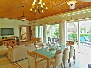 Villa, 4 Bedrooms | Living area | Flat-screen TV - Villa Jalch Naj by PRP (Playa del Carmen)