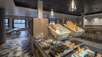 Inbegriffenes Frühstücksbuffet unter der Woche