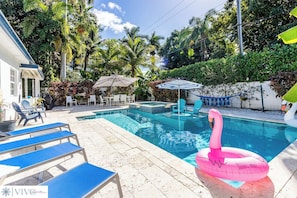 Piscine chauffée