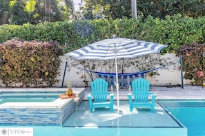 Una piscina climatizada