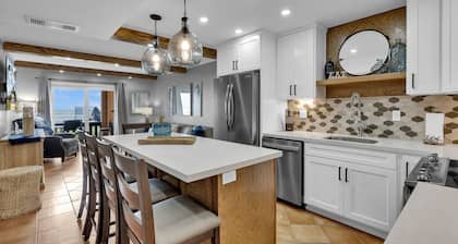 Beachfront Condo directly on the Beach -1st Floor; Newly Remodeled