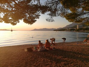 A la platja