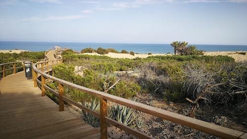Bungalow in Guardamar del Segura / Urbanization El Moncayo / Pool / Beach