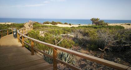Bungalow in Guardamar del Segura / Urbanization El Moncayo / Pool / Beach