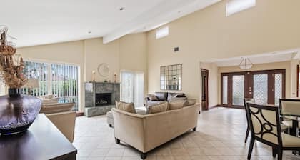 Private swimming pool and great house