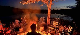 FRENTE AL LAGO PRIVADO: escapada a Poconos en un lago tranquilo
