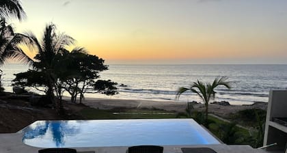 Awesome secluded beachfront location in Sayulita 5 bedrooms.