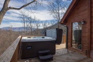 Idromassaggio all'aperto