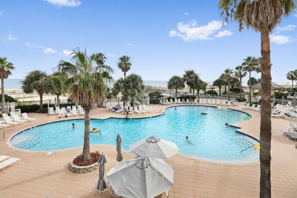 Indoor pool, a heated pool