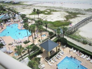 Indoor pool, a heated pool - Beach Club C803  King/Queen/Sofa Sleeper WIFI  Beach View- New MATTRESSES (Gulf Shores)