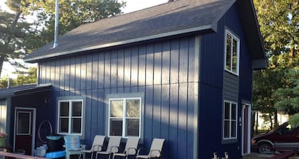 Freesoil Blue House, un emplacement idéal sur l'île Beaver