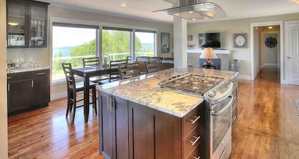 Executive style view home on a Park like lot