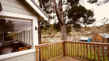 Superior Double or Twin Room, Kitchenette, River View | Balcony
