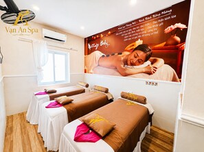 Behandlungsräume für Paare, Sauna, Dampfbad, Körperbehandlungen