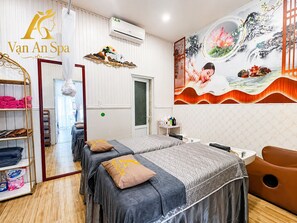 Behandlungsräume für Paare, Sauna, Dampfbad, Körperbehandlungen