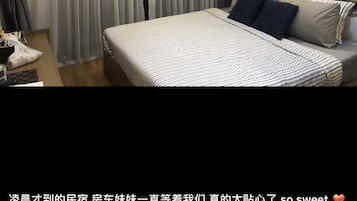 Basic Room, 1 King Bed, City View | Individually decorated, individually furnished, iron/ironing board