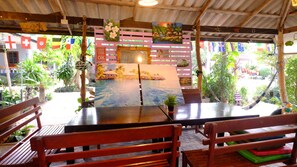 Sala de estar en el lobby