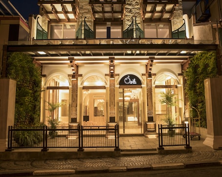 Front of property - evening/night