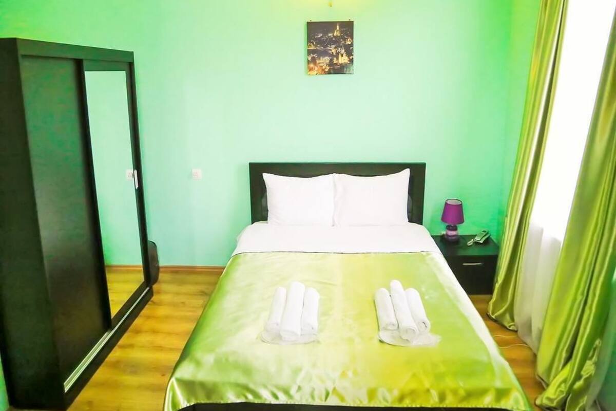 Premium bedding, down comforters, blackout drapes, soundproofing