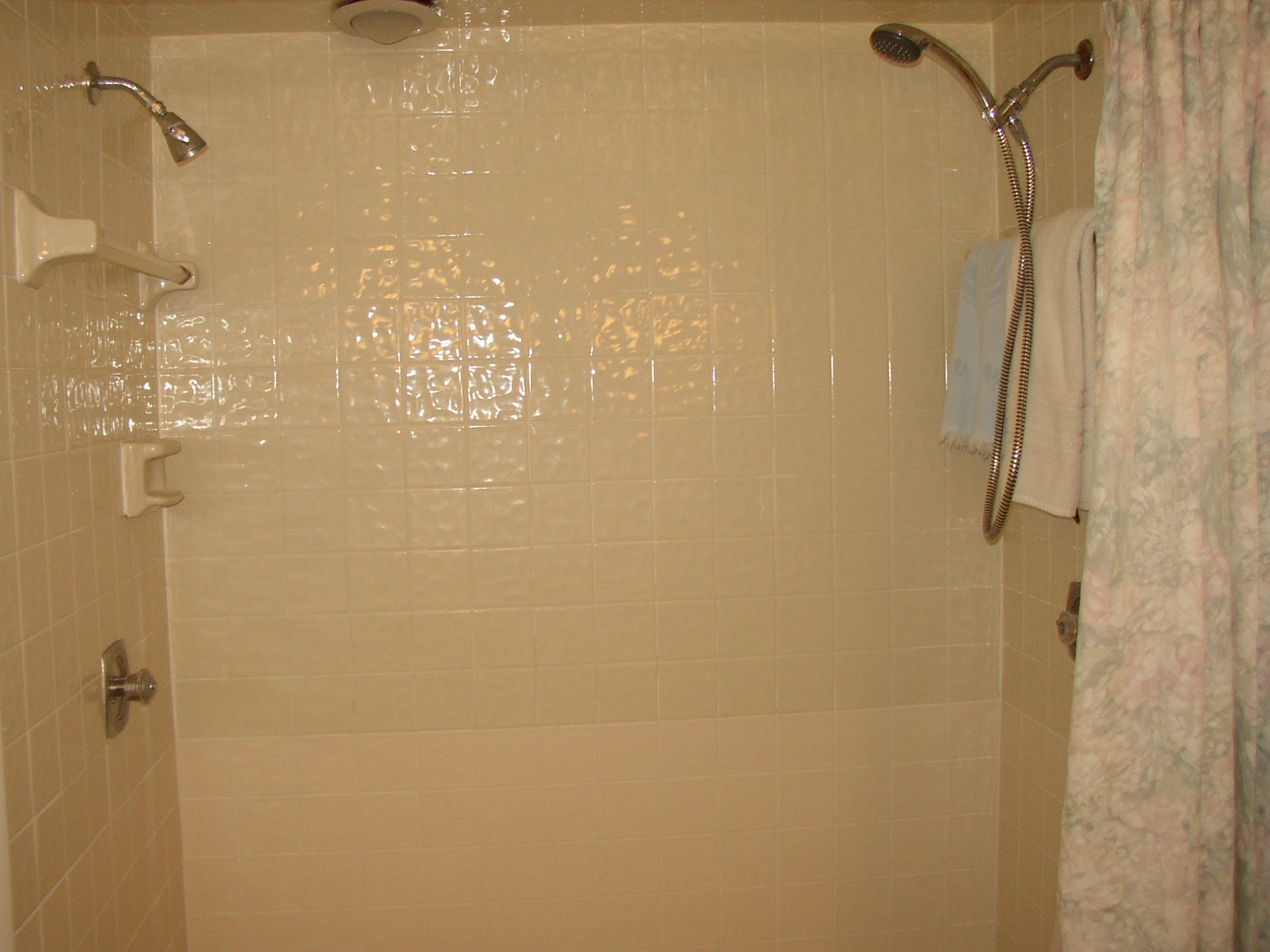 beachfront, family condo, 2 bedrooms, non smoking, pool view full kitchen, villa #46 | bathroom shower